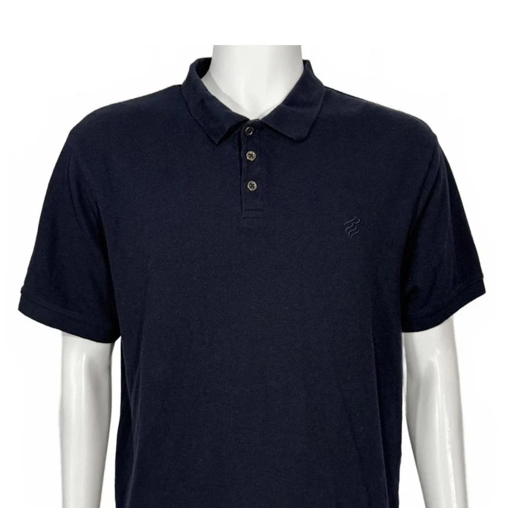 Rocawear‎ Classic Navy Blue Men's Polo Shirt With Logo Size XL
